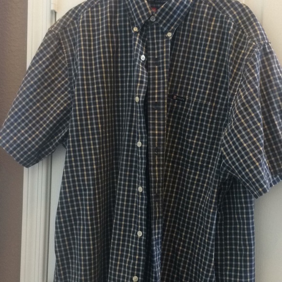 MEN’S chaps short sleeved sport shirt extra large - Picture 1 of 6